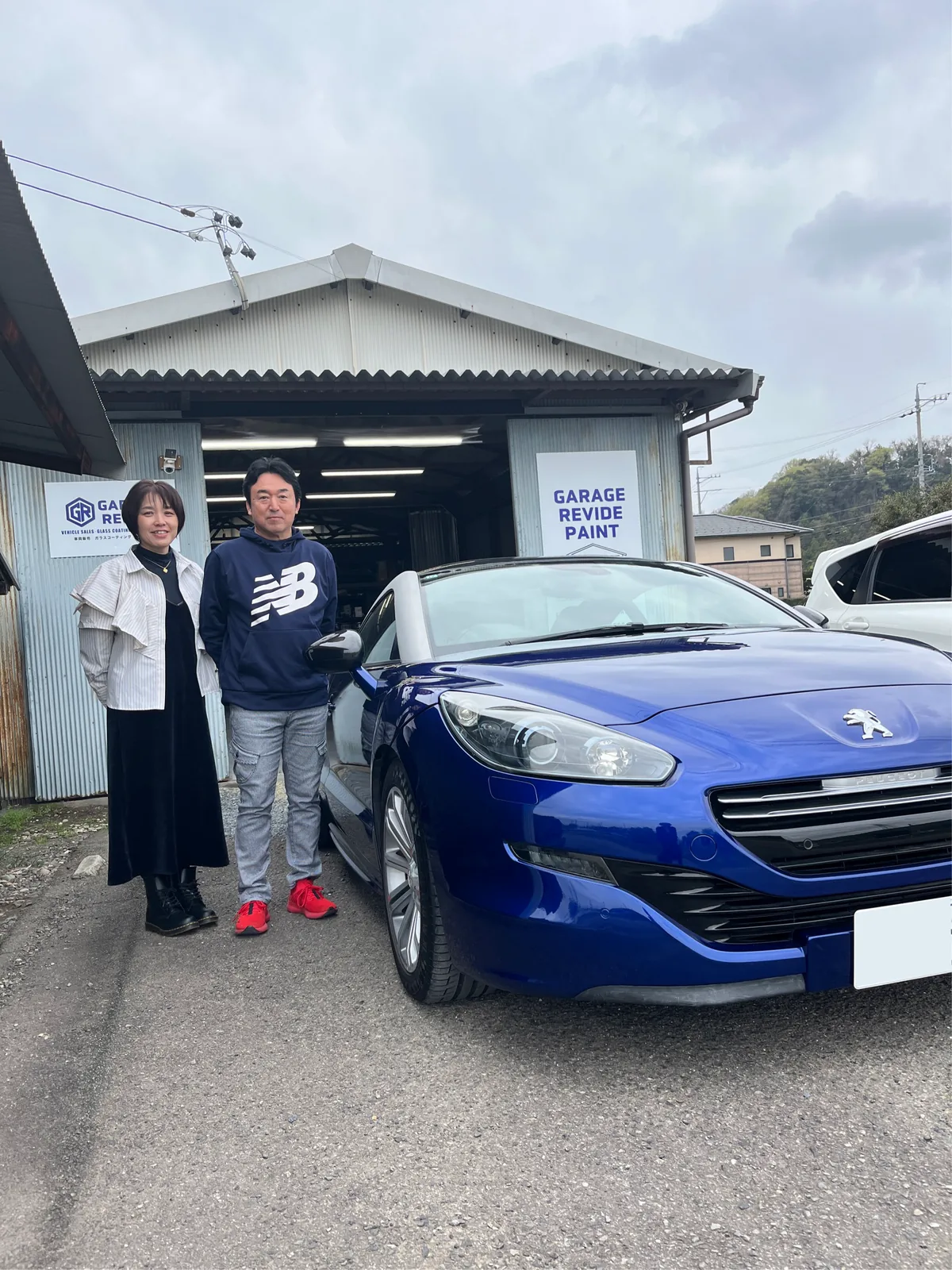 プジョー RCZ ご夫婦への納車